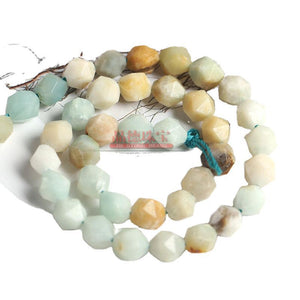 Jade rhombus beads diamond faceted loose beads diy jewelry accessories bracelet beads semi-finished wholesale