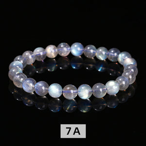 A+ Grade Natural Gray Moonstone Bracelet for Women