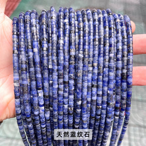 2 * 4mm Jade Crystal right angle wafer scattered beads diy ornament accessories bracelet beaded spacer semi-finished products wholesale