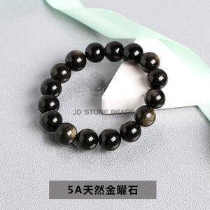 Obsidian Bracelet for Men - Simple and Elegant