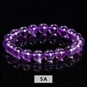 7A natural Brazil Iced amethyst bracelet female