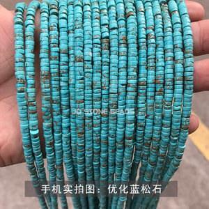 2 * 4mm Jade Crystal right angle wafer scattered beads diy ornament accessories bracelet beaded spacer semi-finished products wholesale