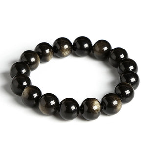 Obsidian Bracelet for Men - Simple and Elegant