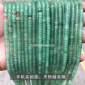 2 * 4mm Jade Crystal right angle wafer scattered beads diy ornament accessories bracelet beaded spacer semi-finished products wholesale