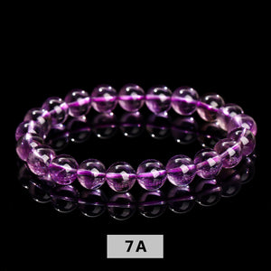 7A natural Brazil Iced amethyst bracelet female