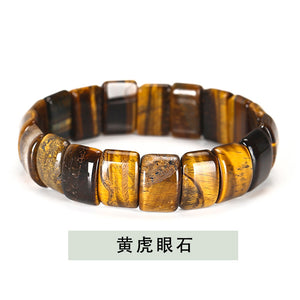 Tiger Eye Stone Bracelet - Simple and Elegant